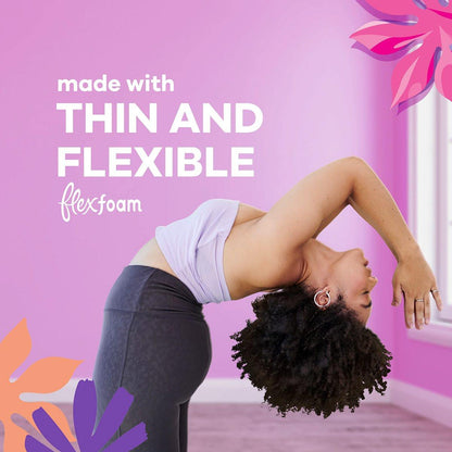 Always Radiant Damenbinden FlexFoam mit Flügeln, Größe 2, Starke Saugfähigkeit, leicht parfümiert, 36 Stück