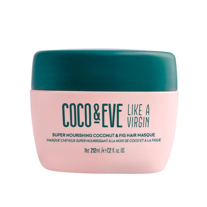 Coco & Eve Like a Virgin Hair Maske – Kokos & Feigen Haarmaske für trockenes, geschädigtes Haar mit Sheabutter & Arganöl zur Reparatur & Feuchtigkeitsversorgung | Tiefenpflegende Haarkur (212 ml)