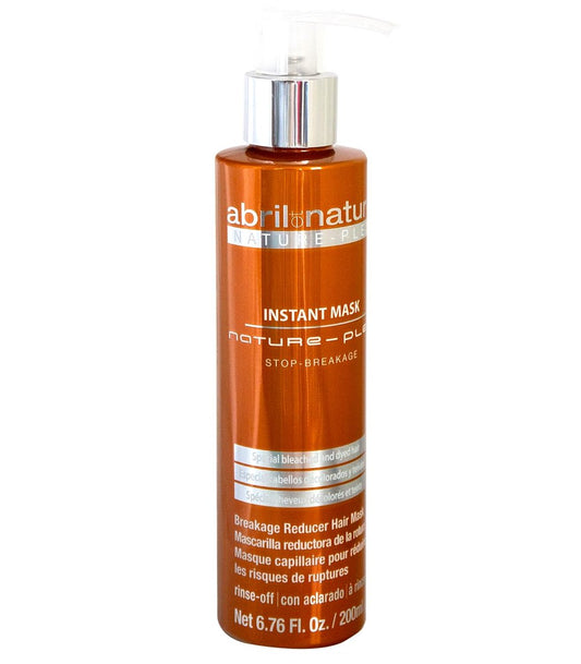 abril et nature - Nature Plex, STOP Breakage - Professionelle Maske für geschädigtes oder chemisch behandeltes Haar - Verhindert, schützt und repariert - Vor und nach technischen Behandlungen - 250 ml