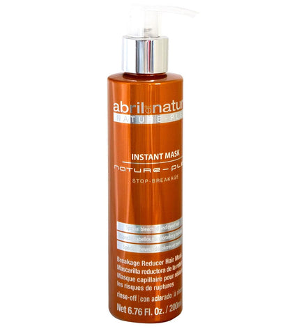 abril et nature - Nature Plex, STOP Breakage - Professionelle Maske für geschädigtes oder chemisch behandeltes Haar - Verhindert, schützt und repariert - Vor und nach technischen Behandlungen - 250 ml