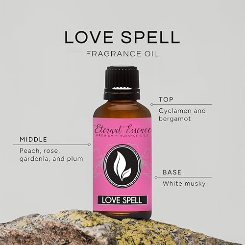 Eternal Essence Oils Love Spell Typ Premium Duftöl 30ml – für Kerzen, Seifenherstellung, Aromatherapie, Diffuser, Haushaltspflege & Luftbefeuchter