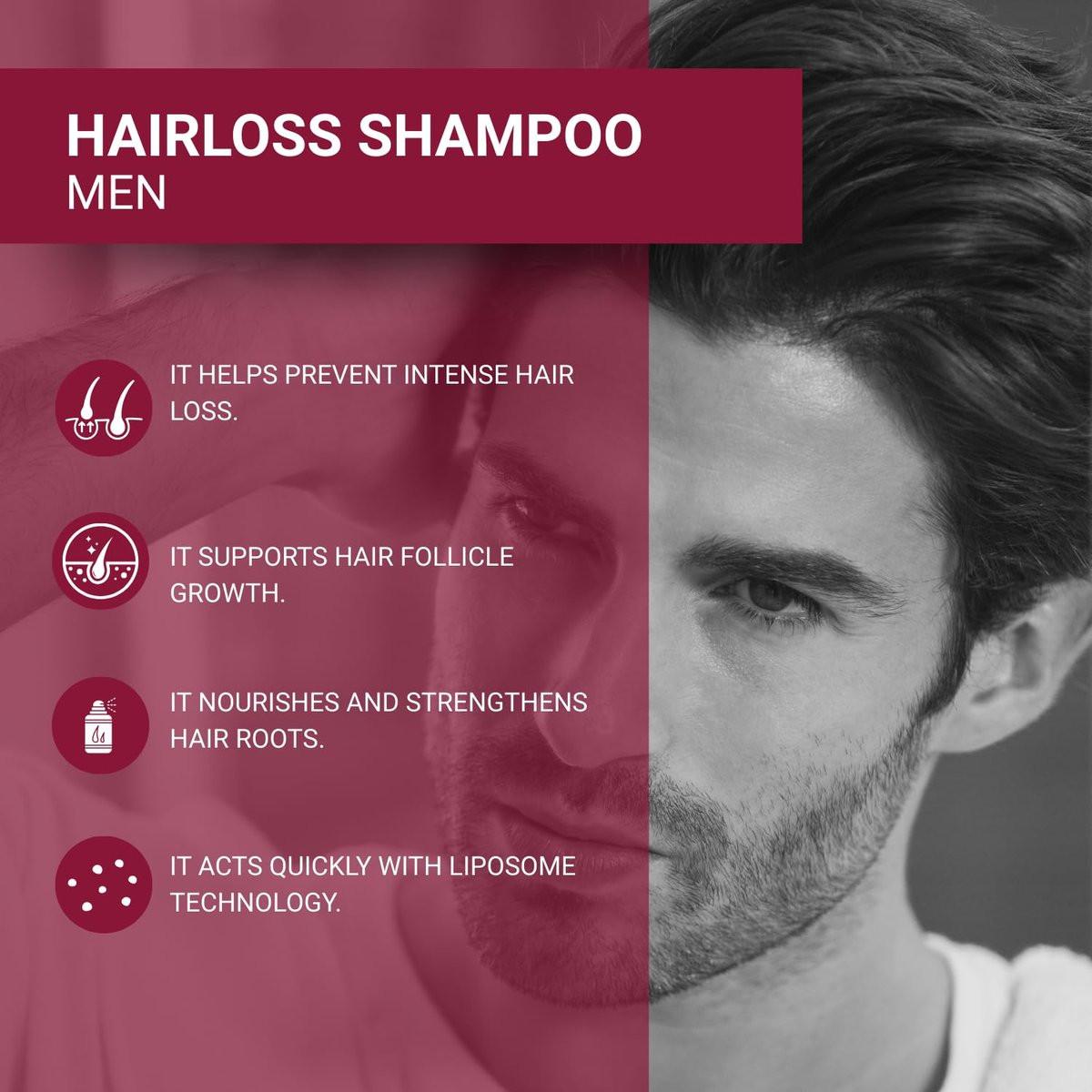 BIOXCIN Kräuter-Shampoo gegen Haarausfall – Stärkende & nährende Formel, Anti-Schuppen, Kopfhaut revitalisierend, tiefenfeuchtigkeitsspendend & reparierend, mit natürlichen Pflanzenextrakten für gesundes, dichteres Haar (3er-Pack, 9 Fl Oz)