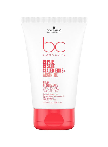 Schwarzkopf Professional BC Bonacure Peptide Repair Rescue Sealed Ends – 100 ml Spitzenpflege für geschädigtes Haar