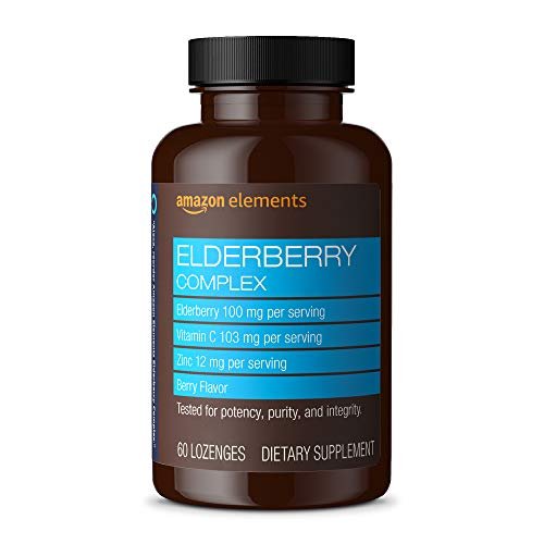 Holunderbeeren-Komplex mit Vitamin C und Zink – 60 Lutschtabletten für das Immunsystem