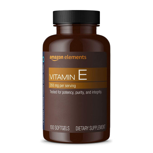 Vitamin E 400 IE (100 Weichkapseln) – Hochdosiertes Nahrungsergänzungsmittel für Haut, Haare und Immunsystem