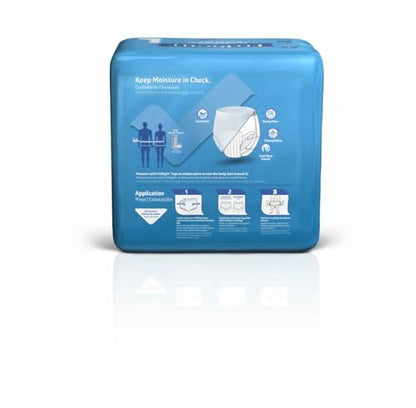 FitRight Super Protective Inkontinenzunterwäsche für Damen und Herren, maximale Saugfähigkeit, Größe Large (Taille 100-140 cm), zuverlässiger Komfort und Auslaufschutz, 20 Stück