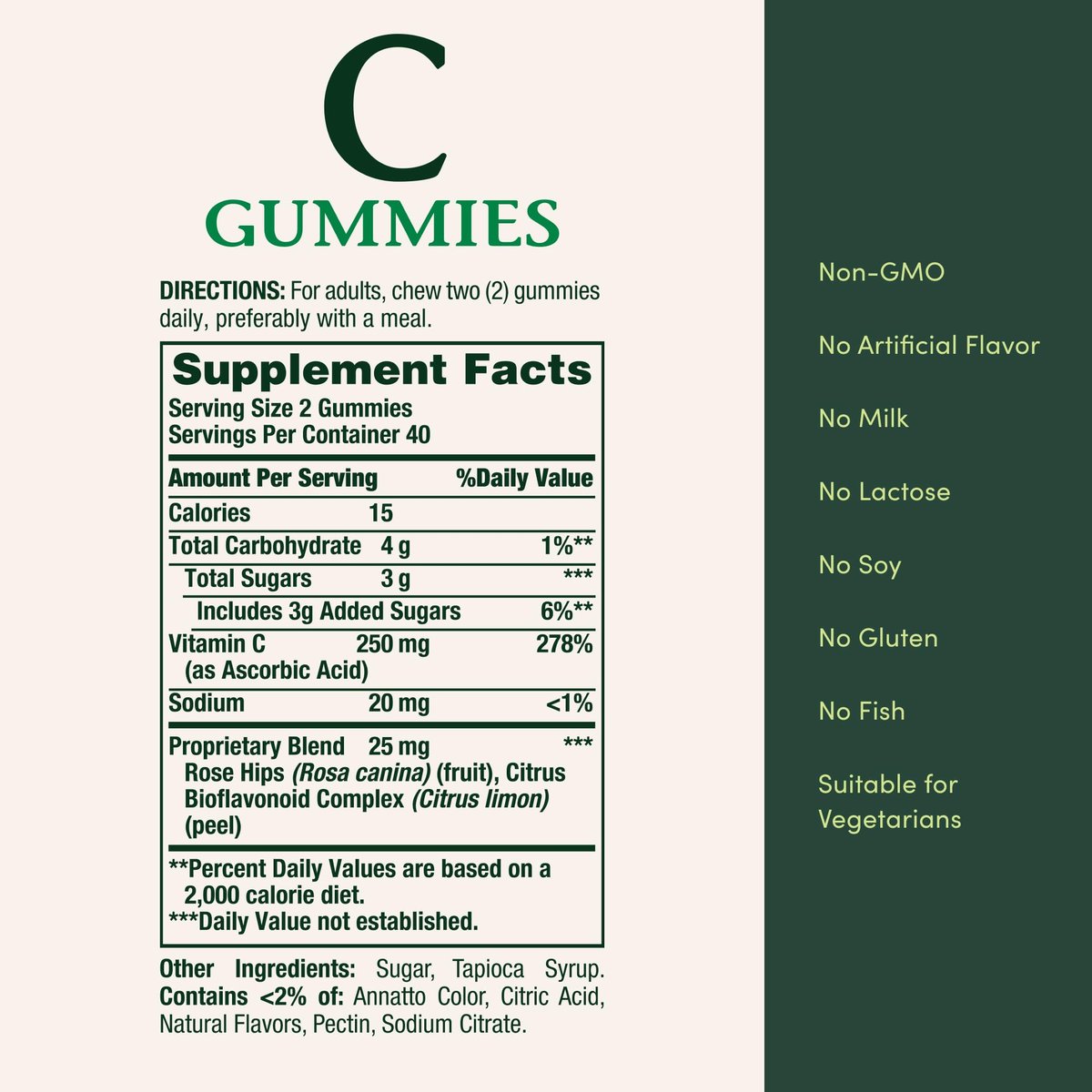 Nature's Bounty Vitamin C 80 Kapseln – Hochdosiertes Immunsystem-Supplement