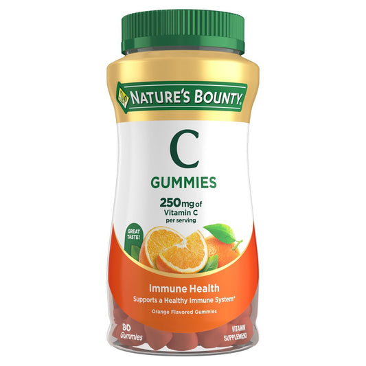 Nature's Bounty Vitamin C 80 Kapseln – Hochdosiertes Immunsystem-Supplement