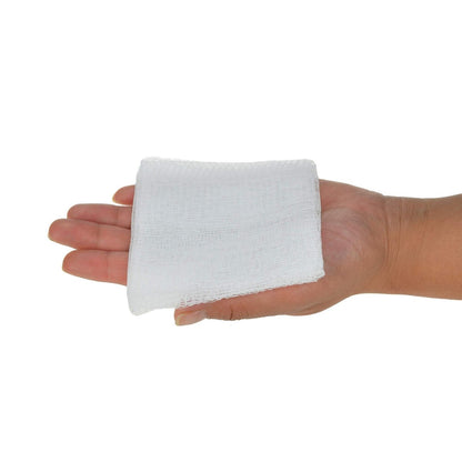 Dealmed 4" x 4" Chirurgische Tupfer, 8-lagig, Vliesstoff-Sauggaze für Wundversorgung, Erste-Hilfe-Sets und medizinische Einrichtungen, 200 Stück (1 Packung)