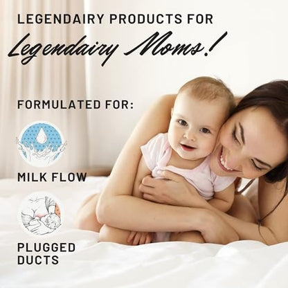 Legendairy Milk Sonnenblumen-Lecithin 1200 mg – Stillunterstützung, Nahrungsergänzungsmittel bei verstopften Milchgängen, hergestellt in den USA, 200 Softgels