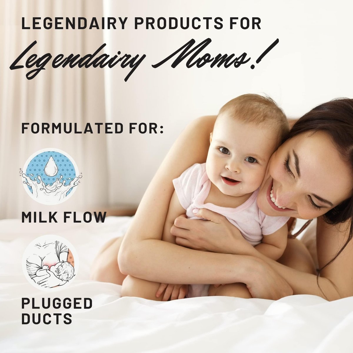 Legendairy Milk Sonnenblumen-Lecithin 1200 mg – Stillunterstützung, Nahrungsergänzungsmittel bei verstopften Milchgängen, hergestellt in den USA, 200 Softgels