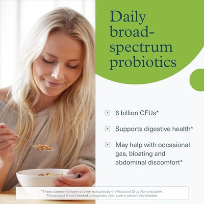 Youtheory Spore Probiotikum – 6 Milliarden KBE mit Präbiotika für die Darmgesundheit, unterstützt regelmäßigen Stuhlgang und Durchfall-Linderung* – Haltbar bei Raumtemperatur – 60 vegane Kapseln (30-Tage-Versorgung)