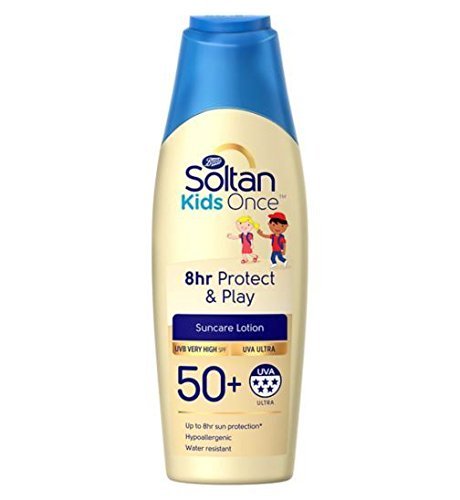 Soltan Once Kids 8h Protect & Play Lotion SPF50+ 200ml – Sonnenschutz für Kinder