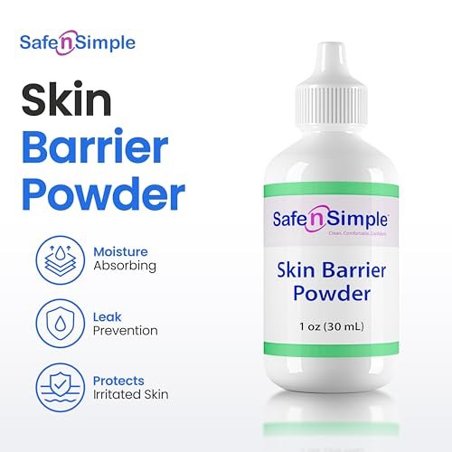 Safe n' Simple Stoma Hautschutzpuder - 28 g - Medizinischer Schutzpuder für Stoma - Haftpuder für Stomaversorgung