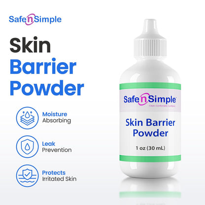 Safe n' Simple Stoma Hautschutzpuder - 28 g - Medizinischer Schutzpuder für Stoma - Haftpuder für Stomaversorgung