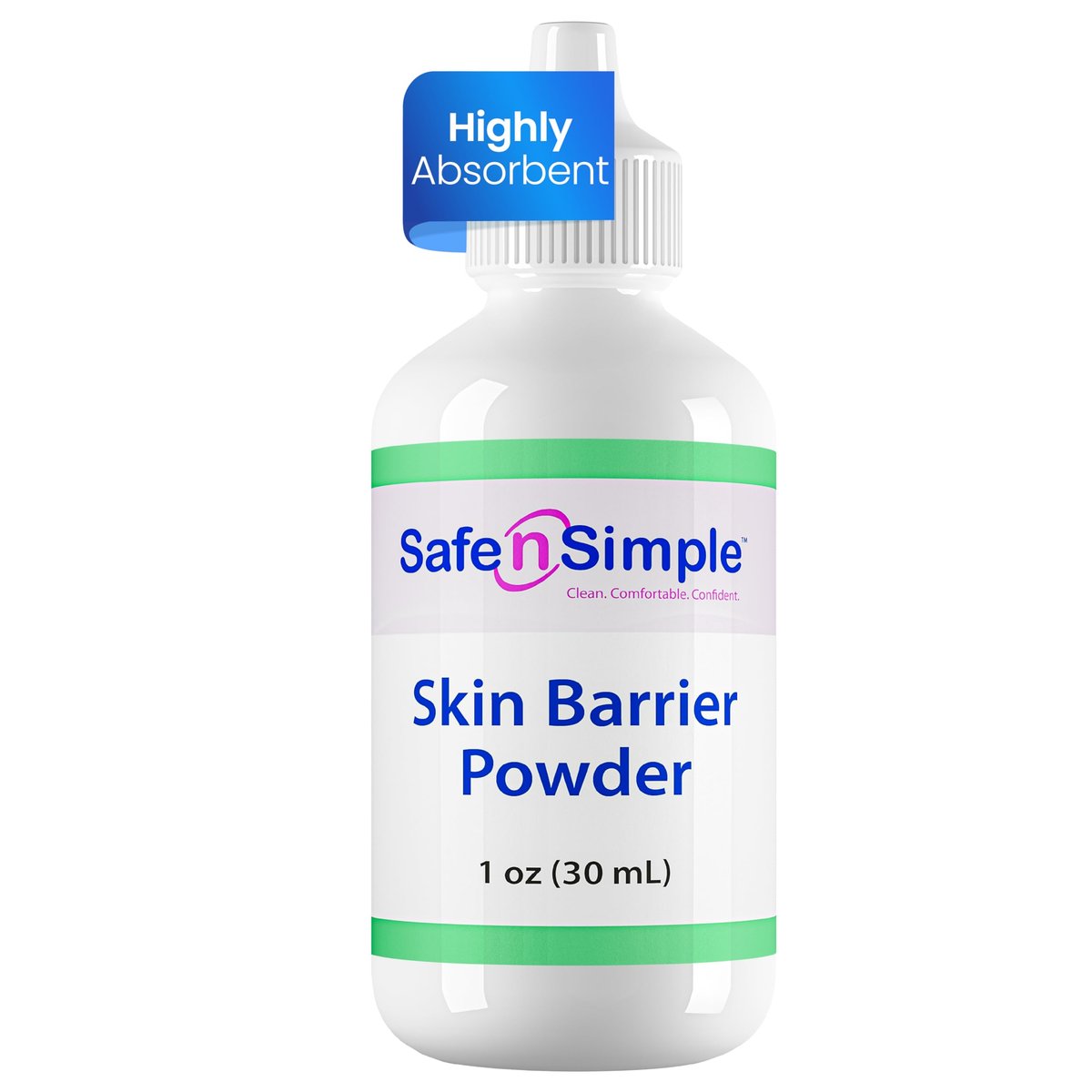 Safe n' Simple Stoma Hautschutzpuder - 28 g - Medizinischer Schutzpuder für Stoma - Haftpuder für Stomaversorgung