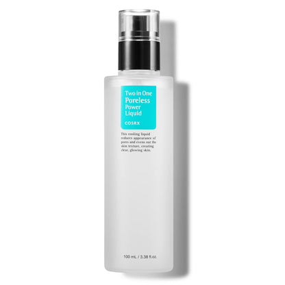 COSRX Two in One Poreless Power Liquid – 100 ml | Poren verfeinern & Haut straffen | Koreanische Hautpflege, ohne Tierversuche, parabenfrei