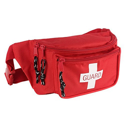 Ever Ready First Aid Gürteltasche/Hüfttasche – Rotes Canvas-Notfallset