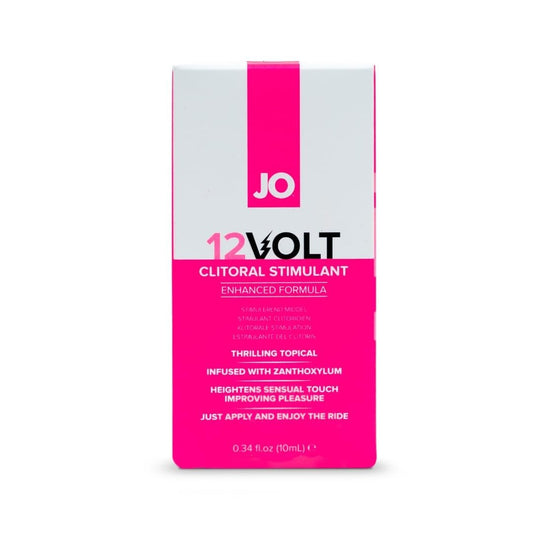 JO 12-Volt Clitoral Serum – Kribbelndes Klitorisgel für Frauen, prickelnde Stimulation & Erregung – 10 ml