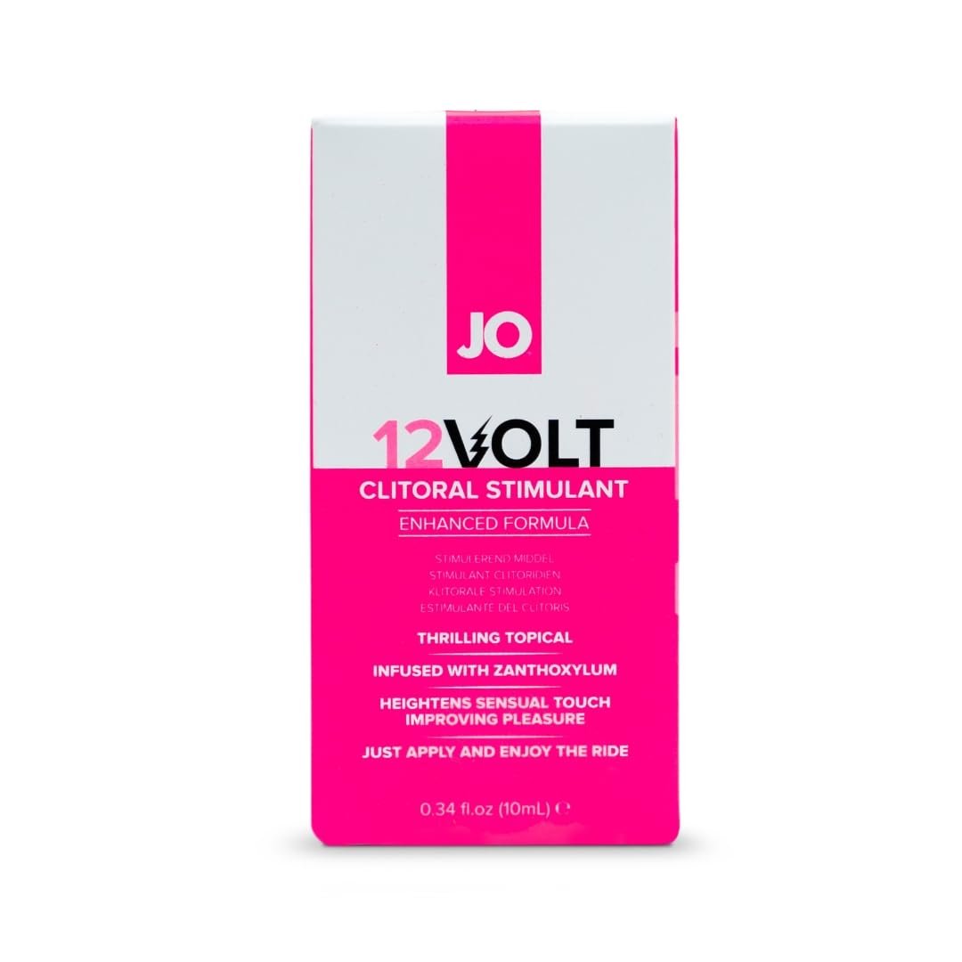 JO 12-Volt Clitoral Serum – Kribbelndes Klitorisgel für Frauen, prickelnde Stimulation & Erregung – 10 ml