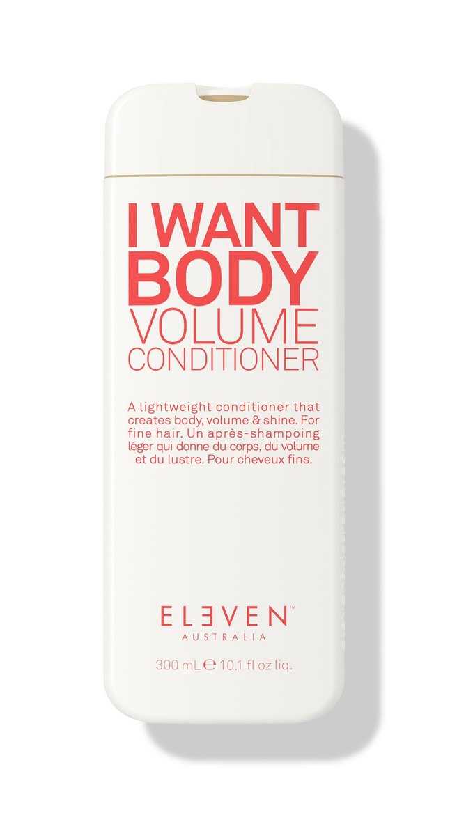 ELEVEN AUSTRALIA I Want Body Volume Haarspülung für Frauen & Männer - Volumenverleihende Spülung für feines, dünnes Haar, verleiht Fülle, Schwung & Volumen, pflegt & spendet Feuchtigkeit, sulfatfrei - 300 ml