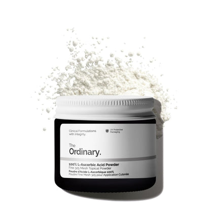 The Ordinary 100% L-Ascorbinsäure-Pulver – Vitamin-C-Behandlung gegen Hautalterung, 20 g