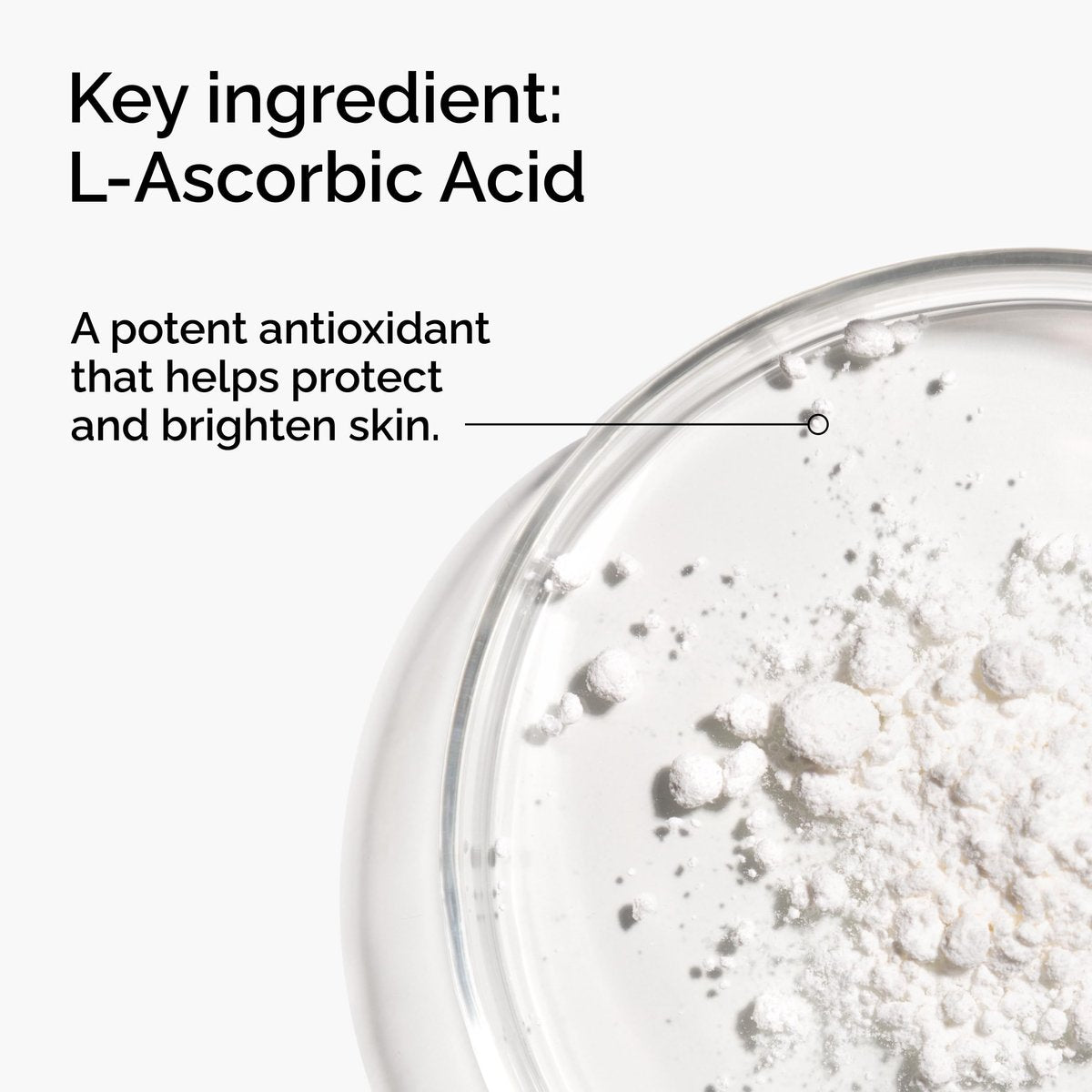The Ordinary 100% L-Ascorbinsäure-Pulver – Vitamin-C-Behandlung gegen Hautalterung, 20 g