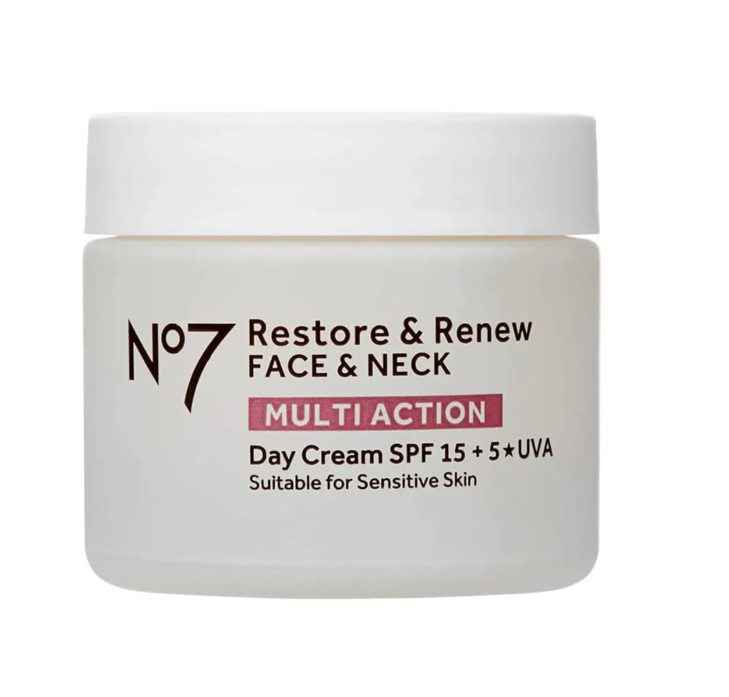 No7 Restore & Renew FACE & NECK Multi Action Tagescreme 50ml