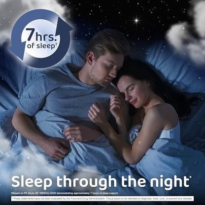 Nite Thru Advanced Sleep Aid Melatonin Nahrungsergänzungsmittel, 10mg Kapseln, 60 Stück