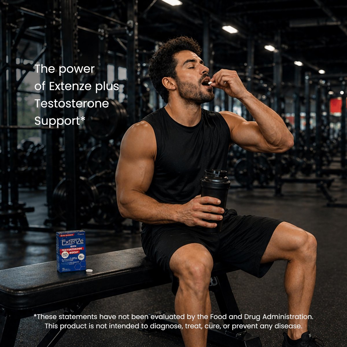 ExtenZe Testosteron Booster 30 Kapseln - Natürliche Unterstützung für Vitalität und Energie