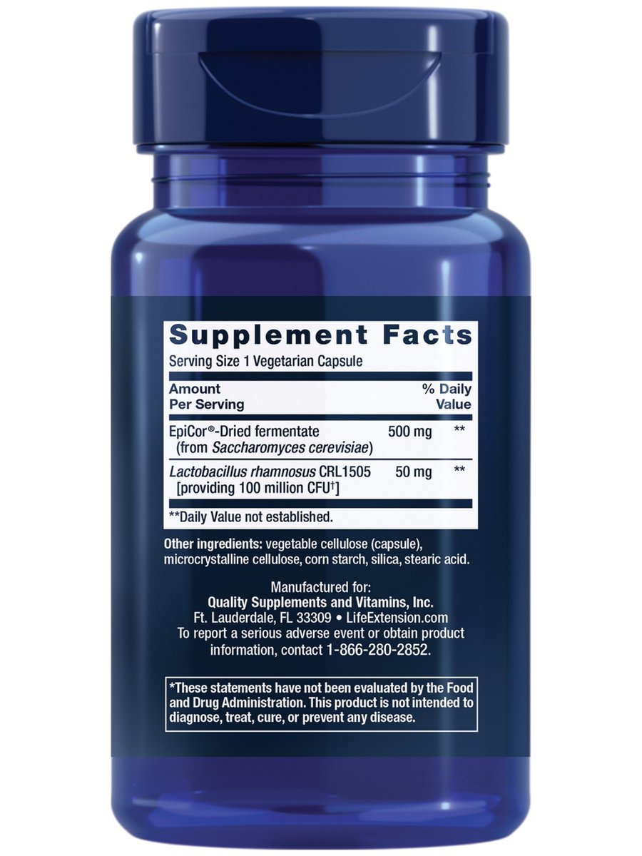 Life Extension FLORASSIST® Immun- & Nasenschutz – L. rhamnosus CRL1505 – Immunreaktion, gesunder Nasenluftstrom, saisonale Unterstützung – glutenfrei, nicht-GVO – 1 Kapsel täglich – 30 Kapseln