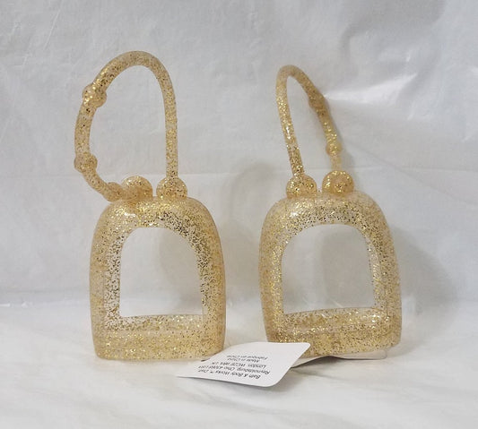 Bath and Body Works 2er-Pack PocketBac Handdesinfektionsmittel-Halter „Sparkled Gold“