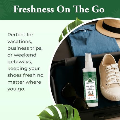 Foot Sense – Schuhdeo & Fußspray – Natürlicher Geruchsentferner für Füße, Schuhe & Sportausrüstung – Lang anhaltende Erfrischung für Erwachsene & Kinder – 150 ml