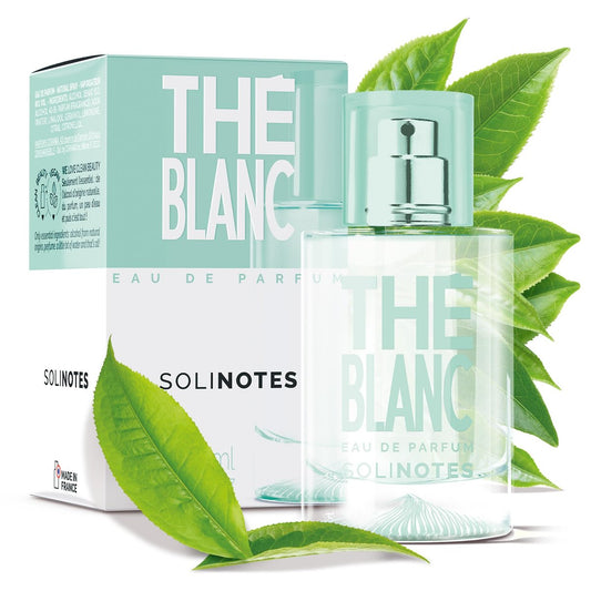 SOLINOTES White Tea Perfume für Damen - Eau De Parfum | Zarter Blütenduft und beruhigende Note - Hergestellt in Frankreich - Vegan - 50 ml