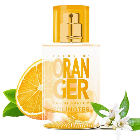 Solinotes Orangenblüte Eau de Parfum für Damen & Herren, 50 ml – Zarter, blumiger & beruhigender Duft mit hochwertigen Inhaltsstoffen – Tierversuchsfrei, Vegan, Hergestellt in Frankreich
