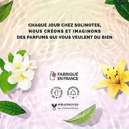 Solinotes Iris Blossom Eau de Parfum – Zarter Blumenduft für Damen & Herren, 50 ml, vegan & tierversuchsfrei, hergestellt in Frankreich