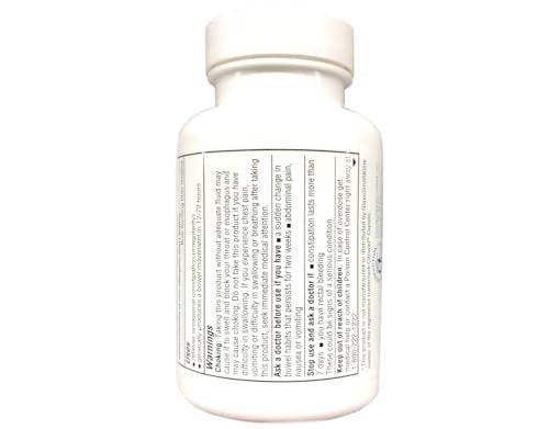 Quality Choice Fiber Therapy Caplets, 100 Stück – Sanftes Ballaststoff-Abführmittel mit Methylcellulose zur Verstopfungslinderung, glutenfrei, nicht allergieauslösend, sanft & wirksam