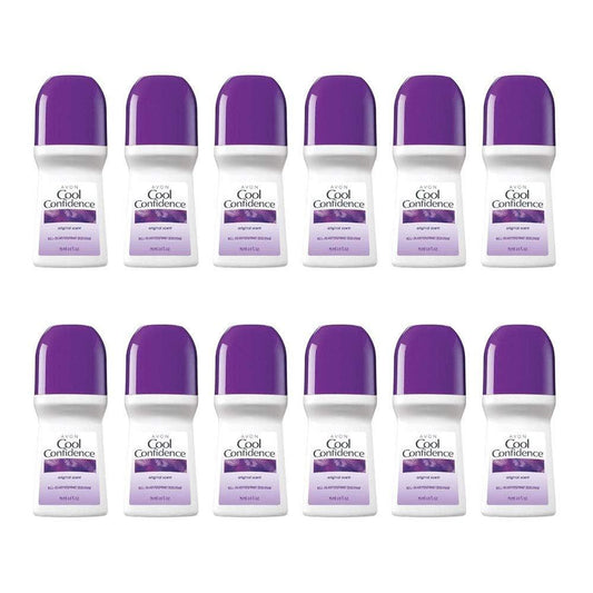 Avon Deodorant Cool Confidence Original – 12er-Pack (2,6 Fl. Oz.)