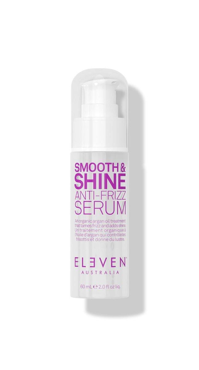 ELEVEN AUSTRALIA Smooth & Shine Anti-Frizz Serum – Anti-Frizz Haarpflege für Männer und Frauen, bändigt krauses Haar, verleiht Glanz, leichte geschmeidige Formel – 60 ml