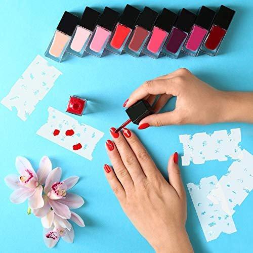Custom Body Art Airbrush Nagelstencils Set #8: 320 einzigartige Designs auf 20 Vorlagen