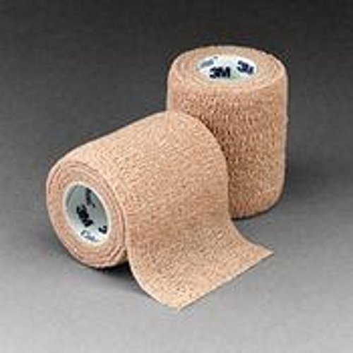 3M Coban Selbsthaftende Wickelbinde, Tan, 5 cm x 4,5 m, einzeln