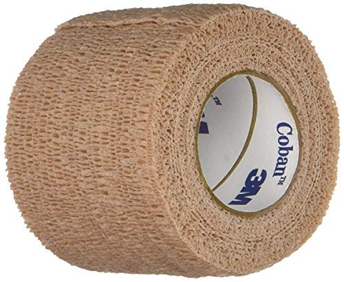 3M Coban Selbsthaftende Wickelbinde, Tan, 5 cm x 4,5 m, einzeln