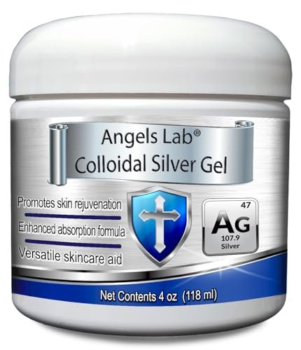 Kolloidales Silber Gel – 118 ml (4 oz) – Angels Lab