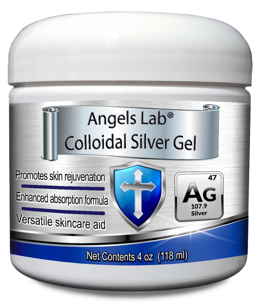 Kolloidales Silber Gel – 118 ml (4 oz) – Angels Lab