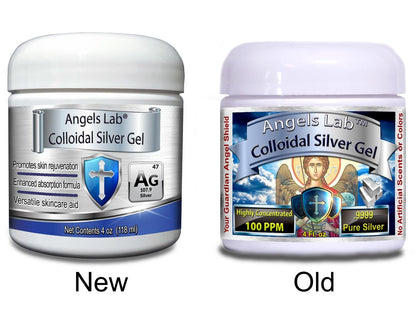 Kolloidales Silber Gel – 118 ml (4 oz) – Angels Lab