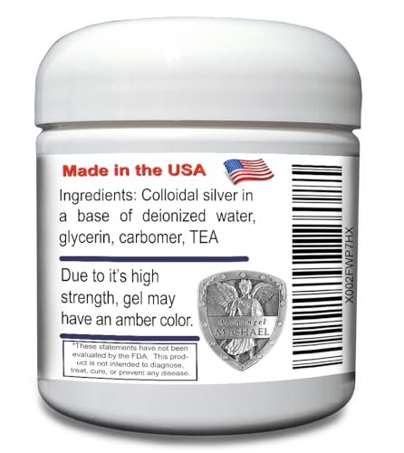 Kolloidales Silber Gel – 118 ml (4 oz) – Angels Lab