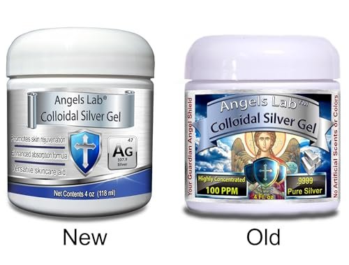 Kolloidales Silber Gel – 118 ml (4 oz) – Angels Lab