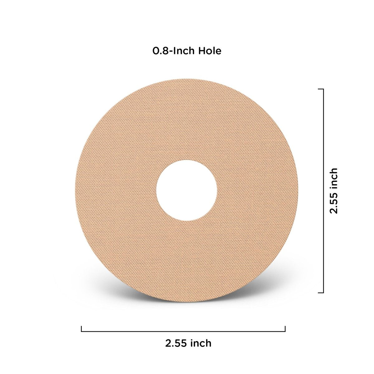 SIMPATCH Universal Patch, 0,8 Zoll Loch – 30 Pflaster in Beige