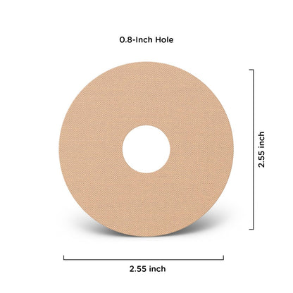 SIMPATCH Universal Patch, 0,8 Zoll Loch – 30 Pflaster in Beige