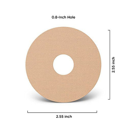 SIMPATCH Universal Patch, 0,8 Zoll Loch – 30 Pflaster in Beige